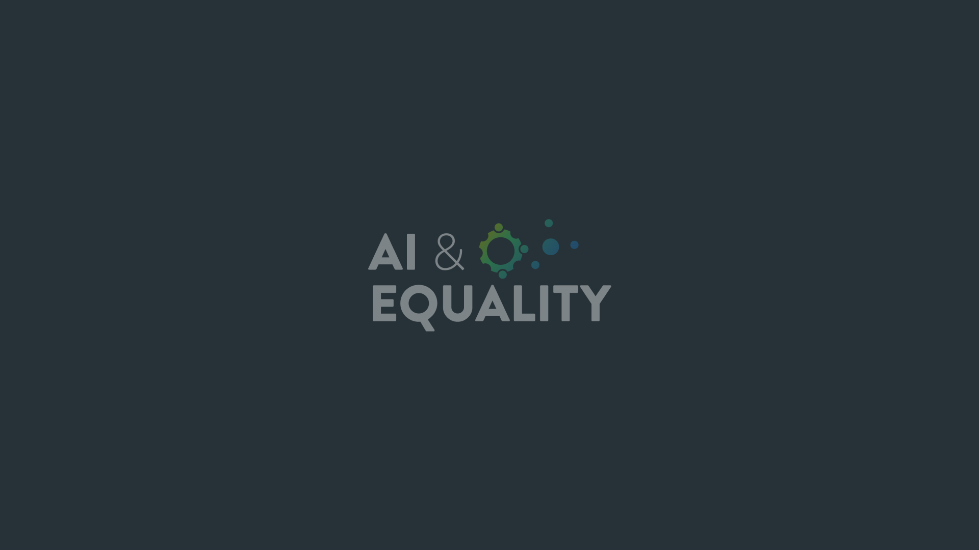 AI & Equality Community Open Studio
