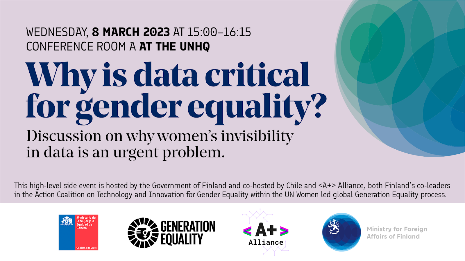 Finland & <A+> Alliance - Why is data critical for gender equality?