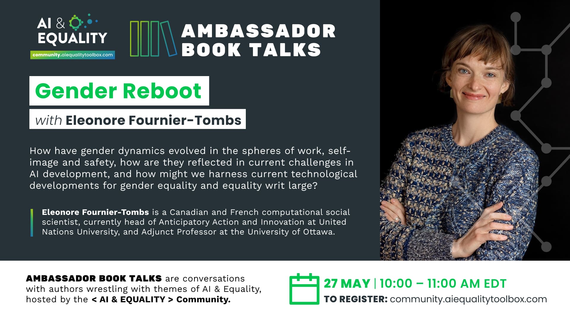 AI & Equality Ambassador Book Talk: Gender Reboot
