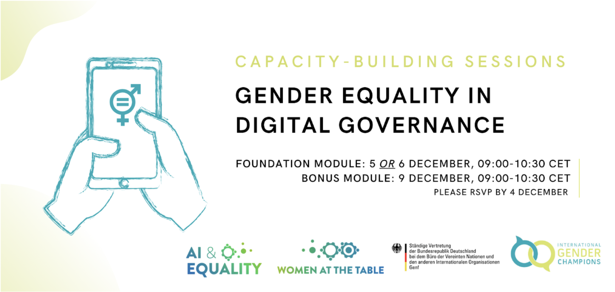 Gender Equality in Digital Governance | Training for IGC staff - Women ...